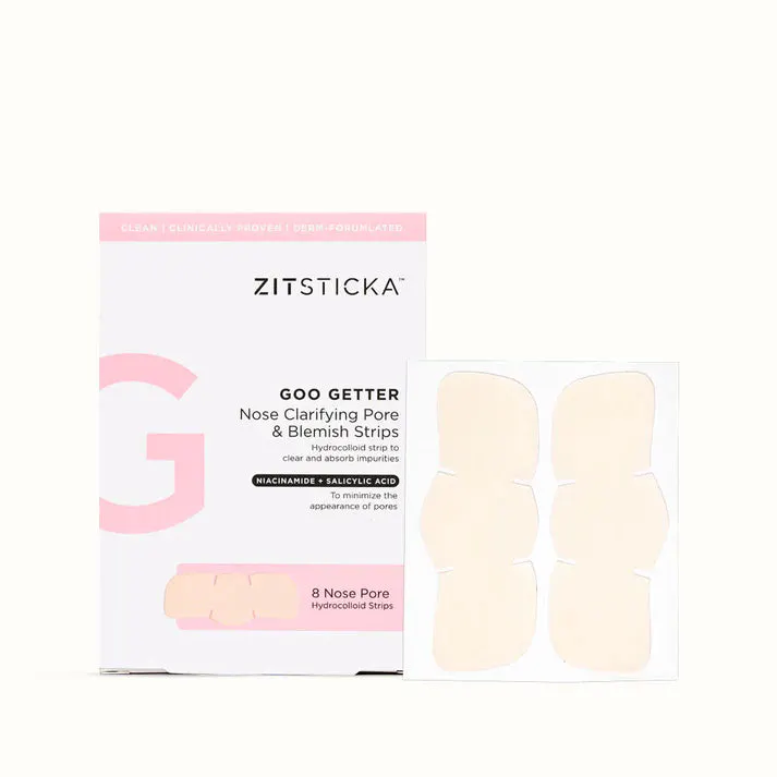 Zitsticka Goo Getter Nose Clarifying Pore & Blemish Strips 8pk, view 4